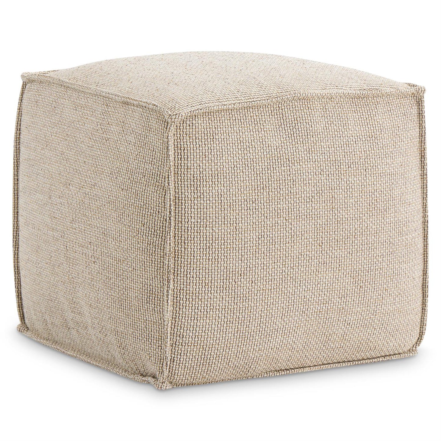 Bernhardt Pouf Fabric Ottoman — B7000