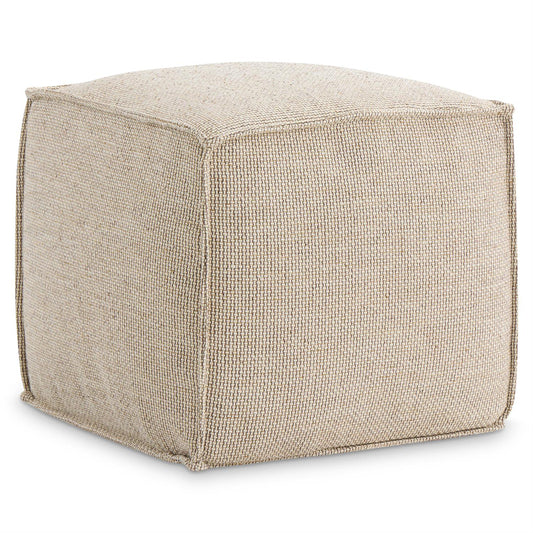 Bernhardt Pouf Fabric Ottoman — B7000