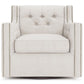 Bernhardt Candace Fabric Swivel Chair — B7272S