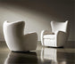 Bernhardt Silvi Fabric Swivel Chair — B802SAO
