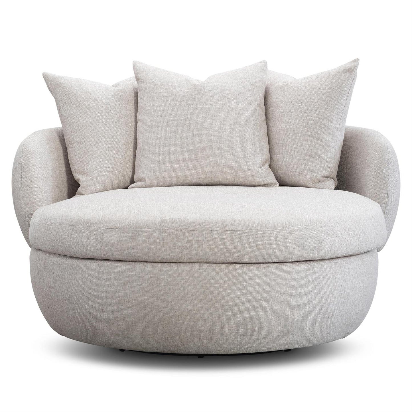 Bernhardt Ollie Fabric Swivel Chair — B8622S