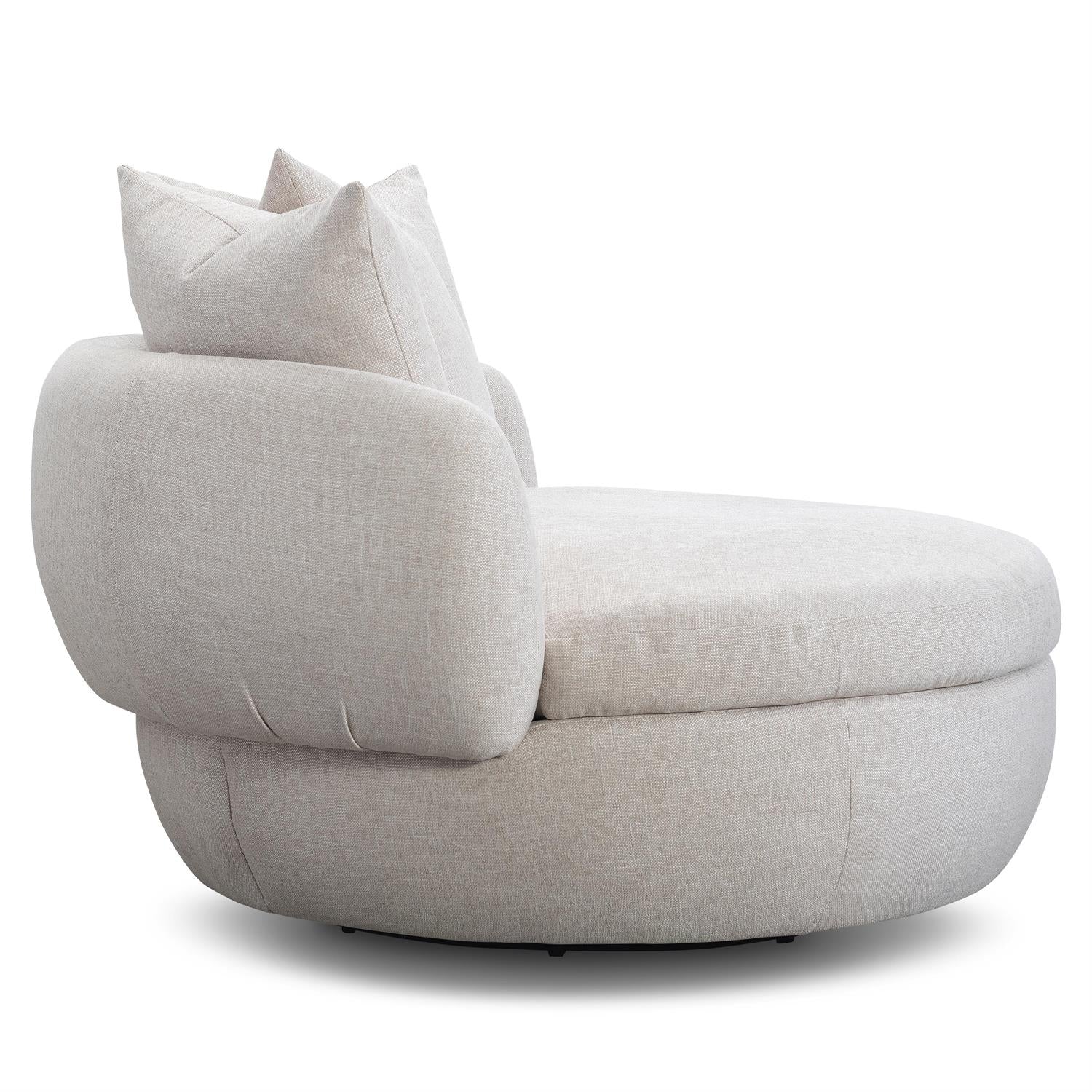 Bernhardt Ollie Fabric Swivel Chair — B8622S