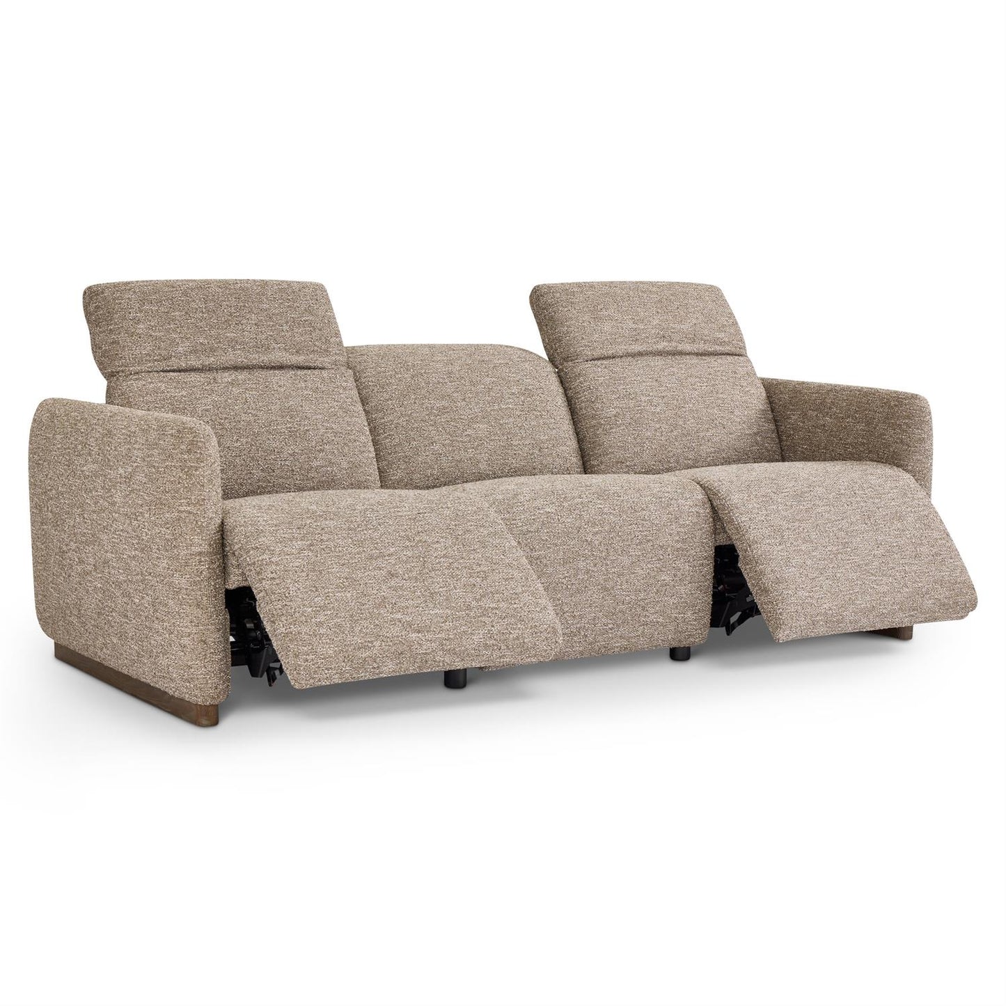 Bernhardt Alta Fabric Power Motion Sofa — B907RO