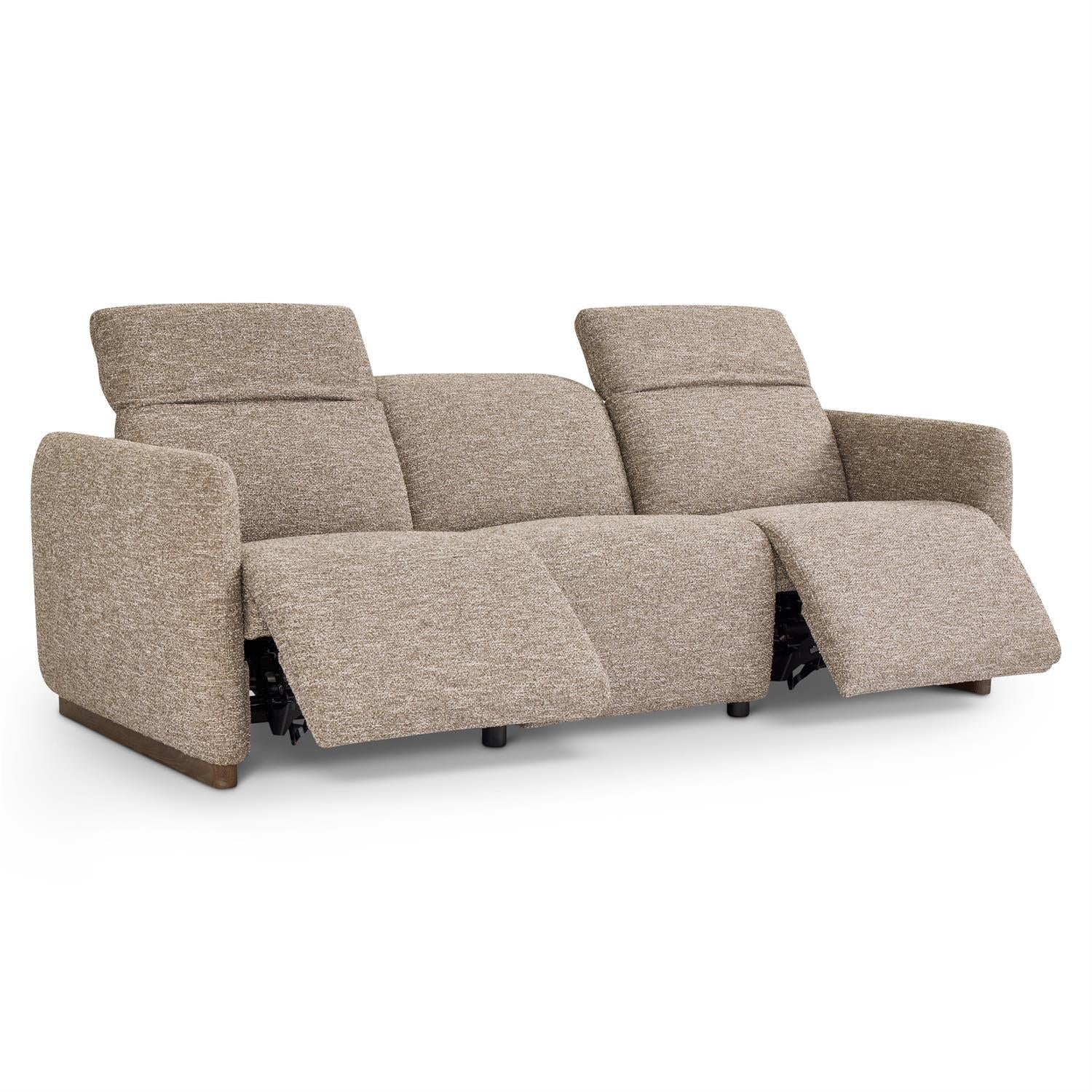 Bernhardt Alta Fabric Power Motion Sofa — B907RO