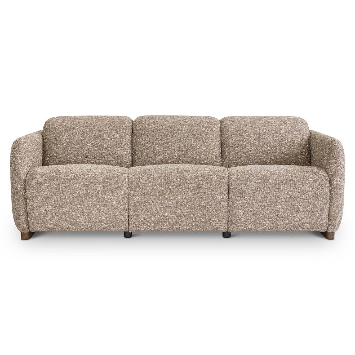Bernhardt Alta Fabric Power Motion Sofa — B907RO
