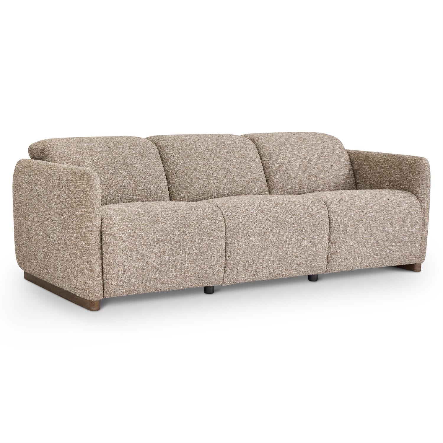 Bernhardt Alta Fabric Power Motion Sofa — B907RO