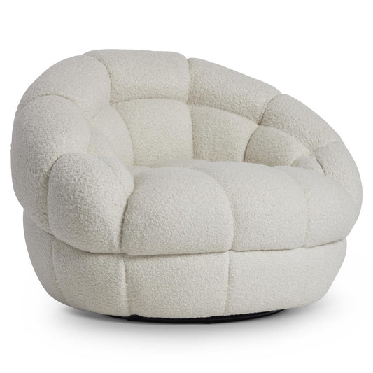 Bernhardt Coco Fabric Swivel Chair — B973SO