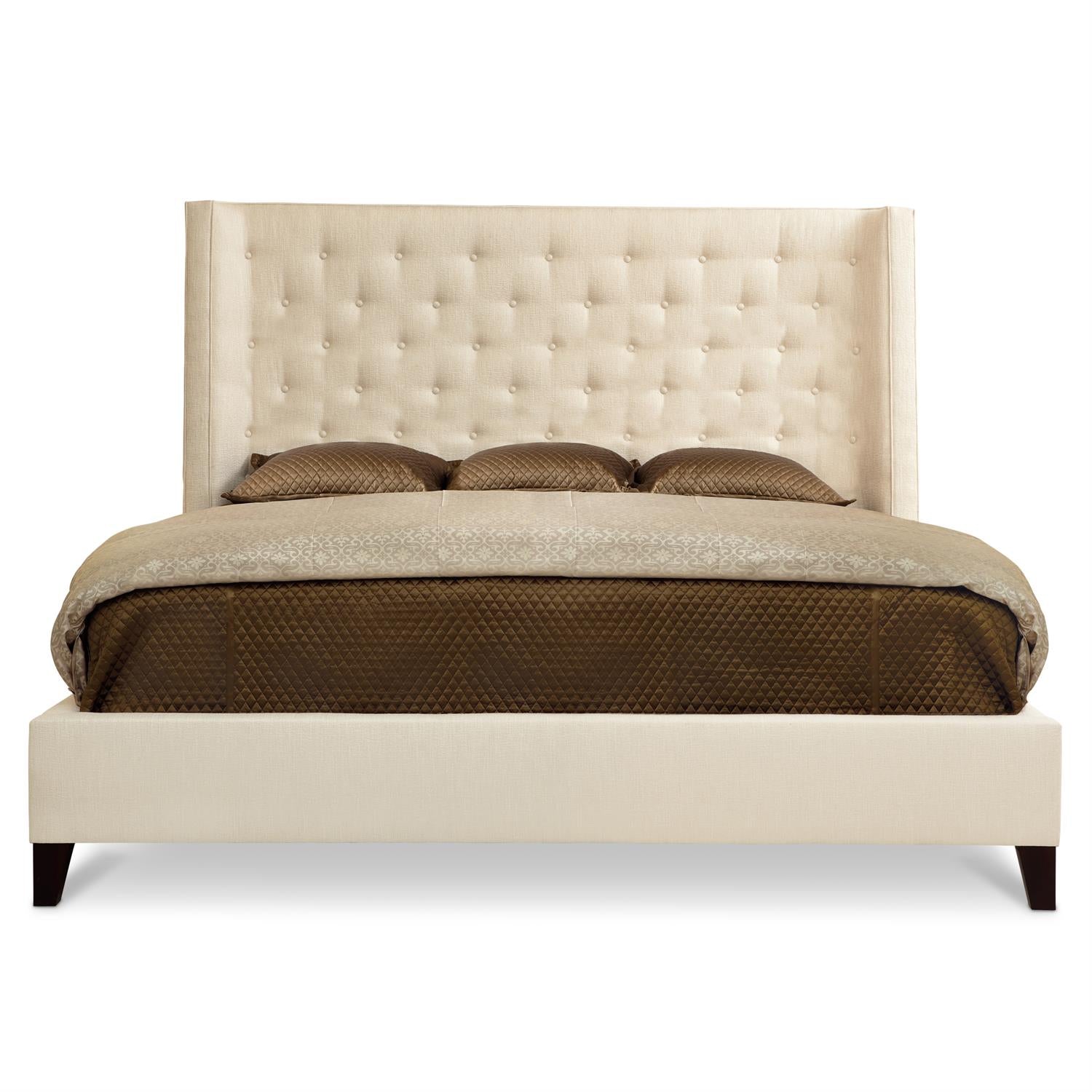 Bernhardt Maxime Fabric Shelter Bed King (69" H) — K1002