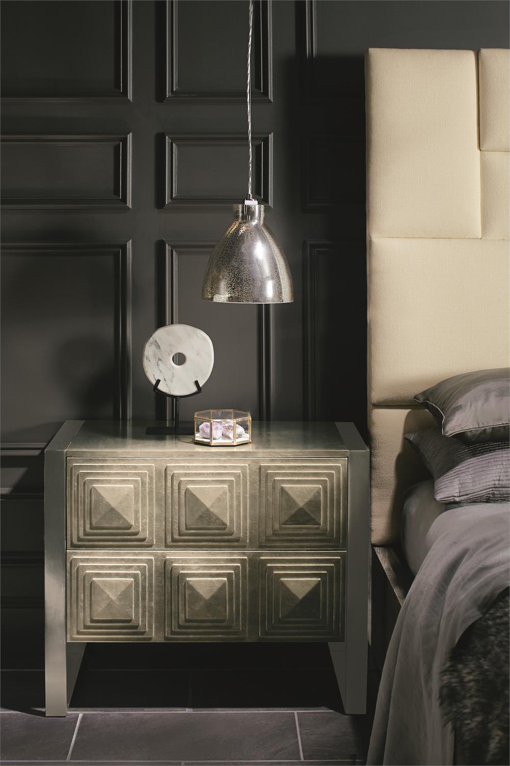 Bernhardt Mosaic Panel Bed King — K1063