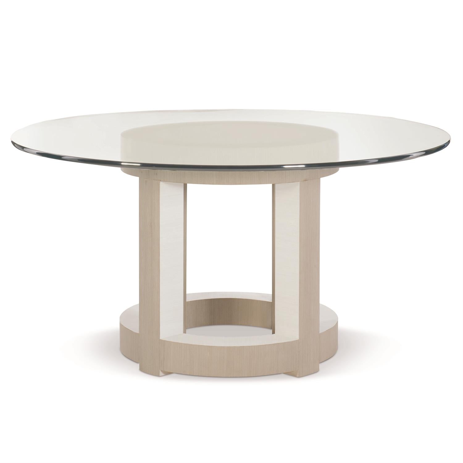 Bernhardt Axiom Dining Table (54") — K1155