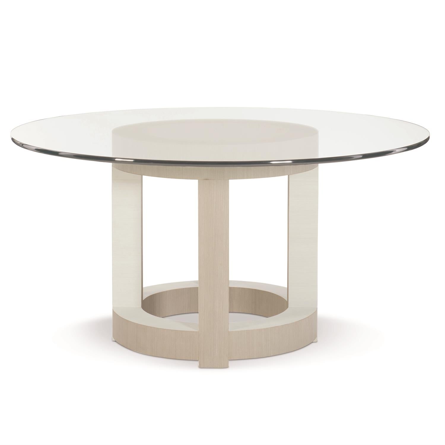 Bernhardt Axiom Dining Table (54") — K1155