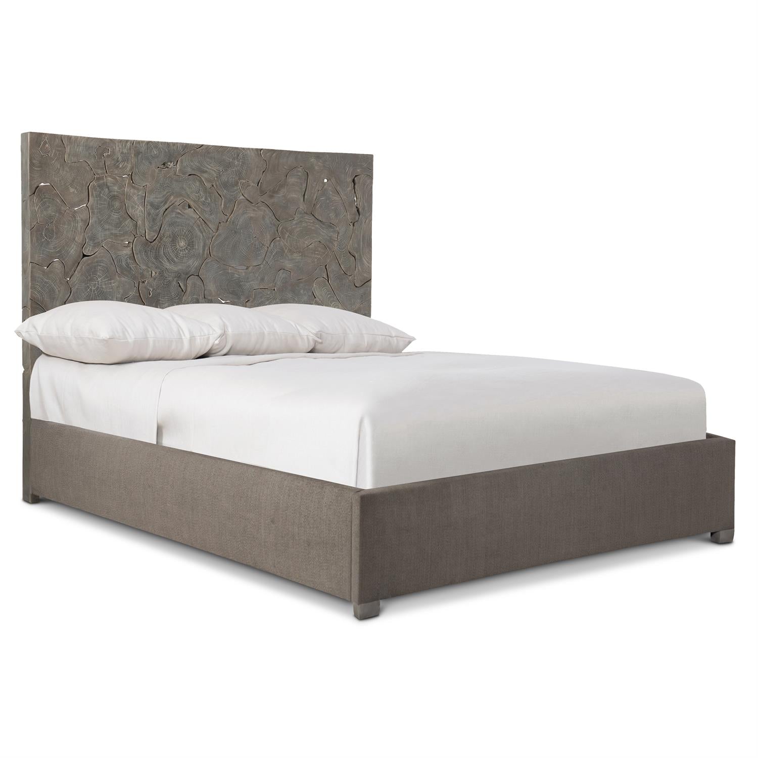 Bernhardt Calavaras Fabric Panel Bed King — K1314