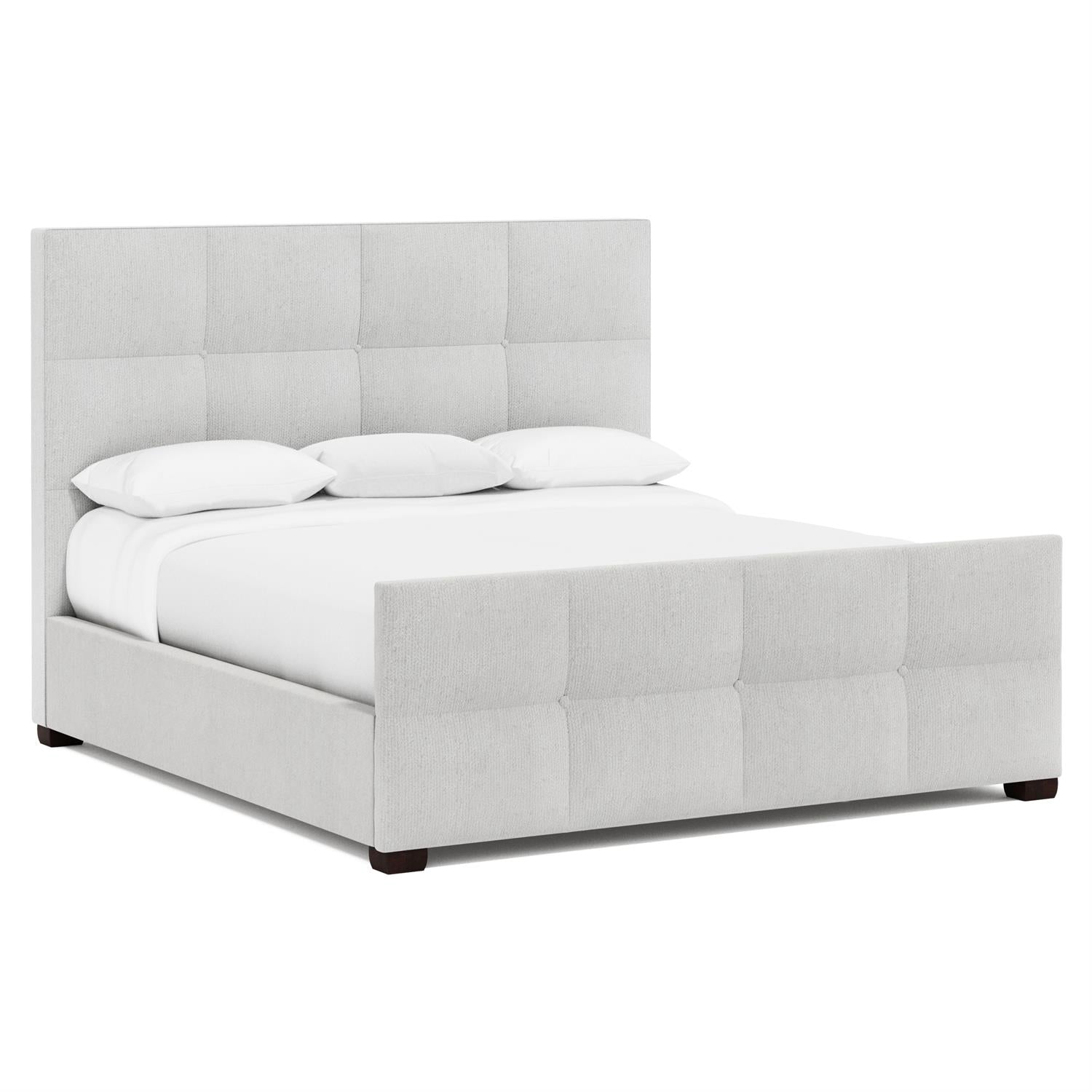 Bernhardt Derrick Fabric Panel Bed Queen — K1514