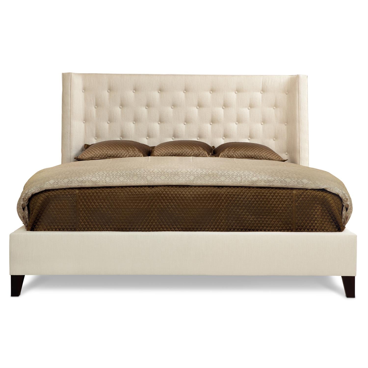 Bernhardt Maxime Fabric Shelter Bed Queen (58" H) — K1526