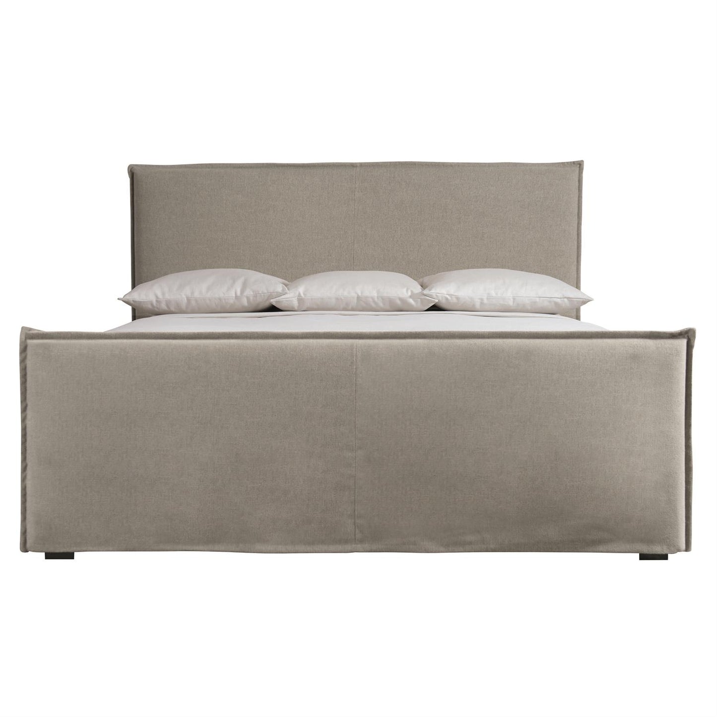 Bernhardt Gerston Fabric Panel Bed King — K1534