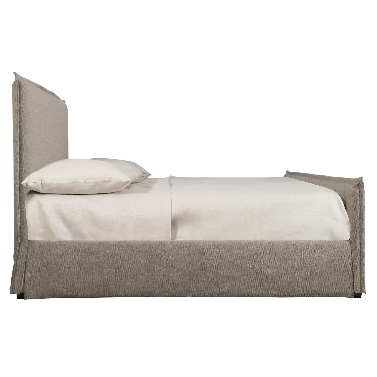 Bernhardt Gerston Fabric Panel Bed King — K1534