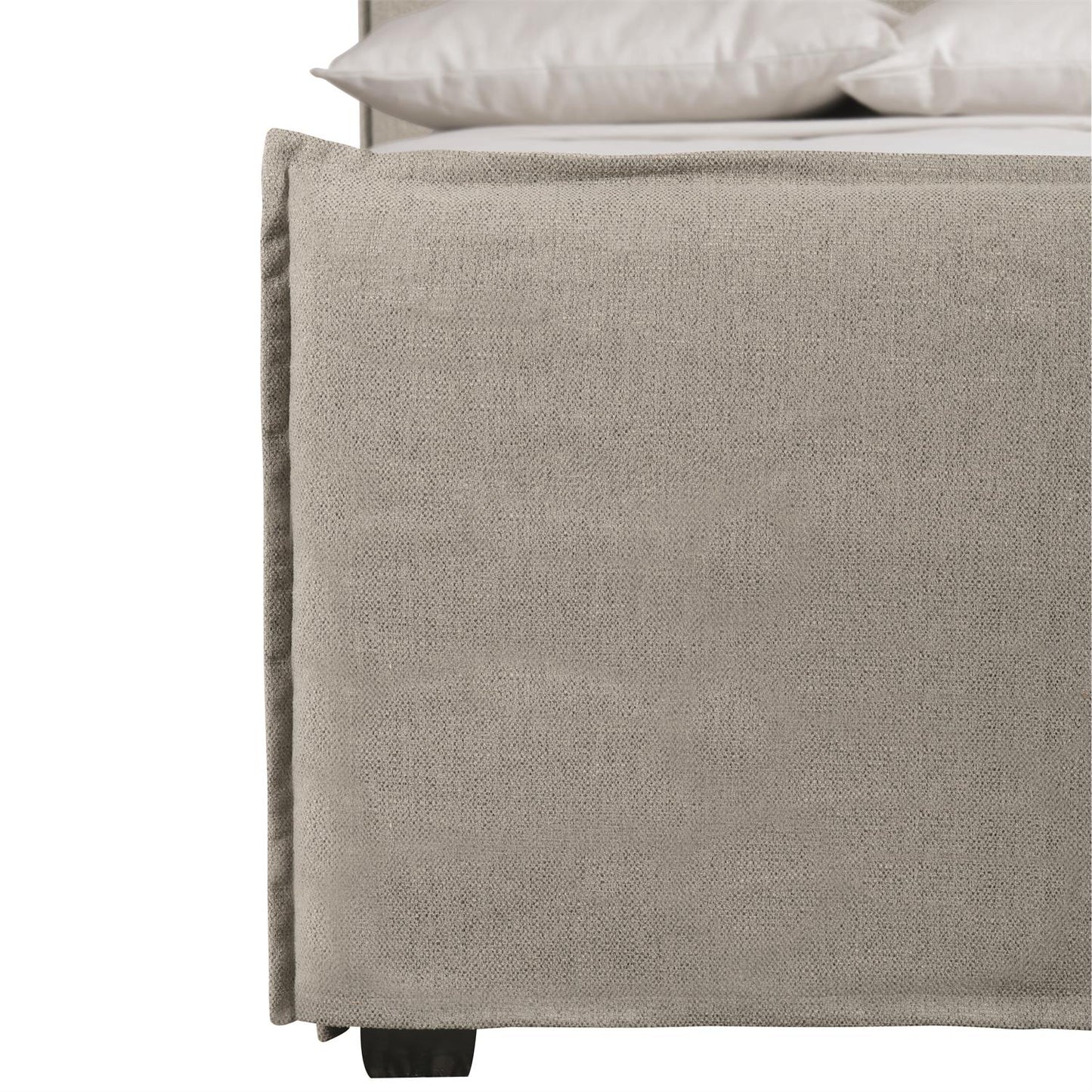 Bernhardt Gerston Fabric Panel Bed King — K1534