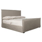 Bernhardt Gerston Fabric Panel Bed King — K1534