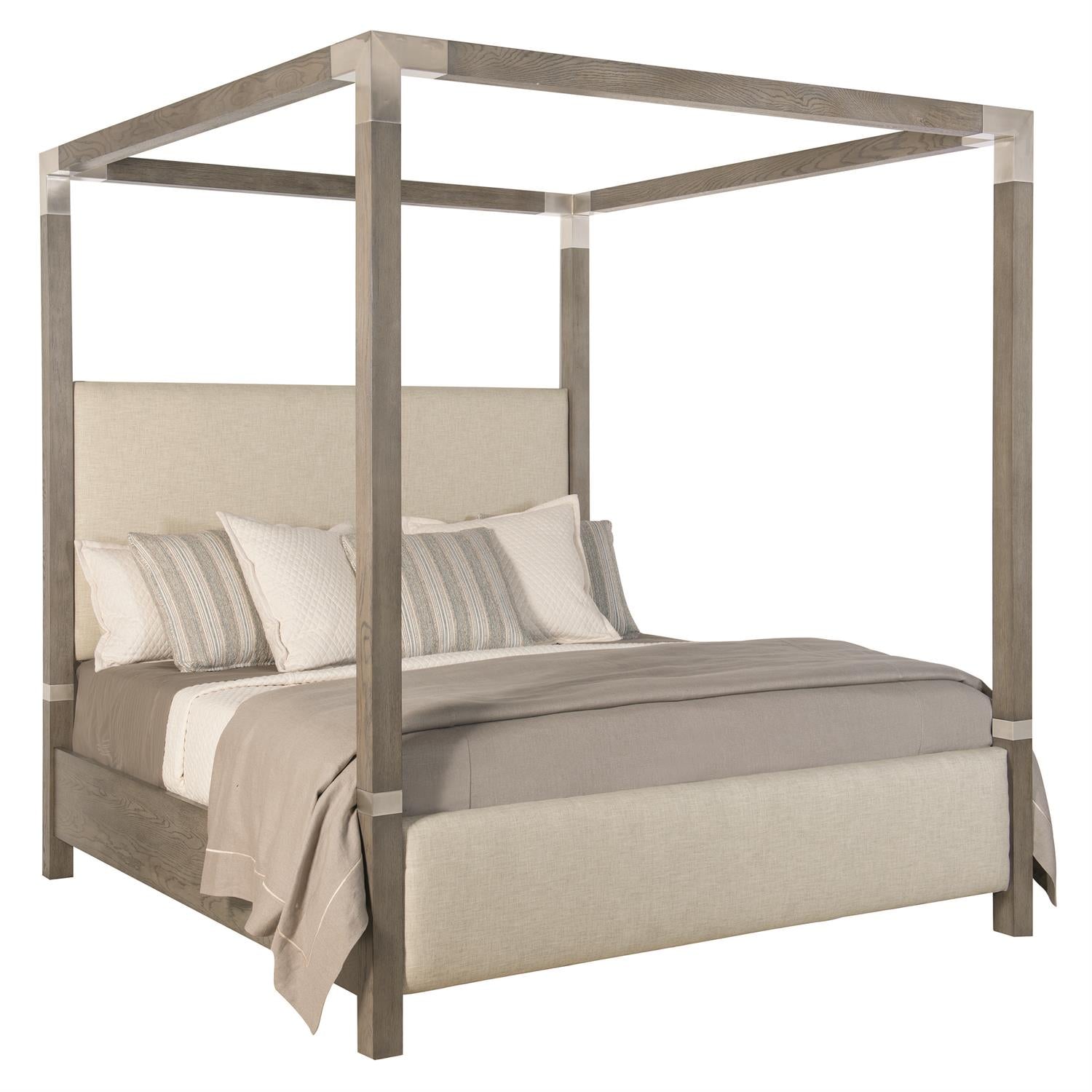 Bernhardt Palma Fabric Canopy Bed King — K1541