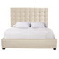 Bernhardt Avery Fabric Panel Bed Extended Queen (66" H) — K1636