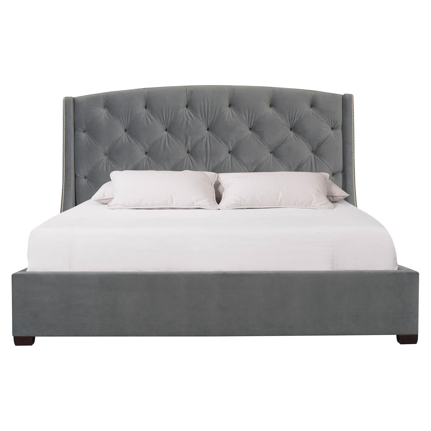 Bernhardt Jordan Fabric Shelter Bed Extended California King (64" H) — K1646