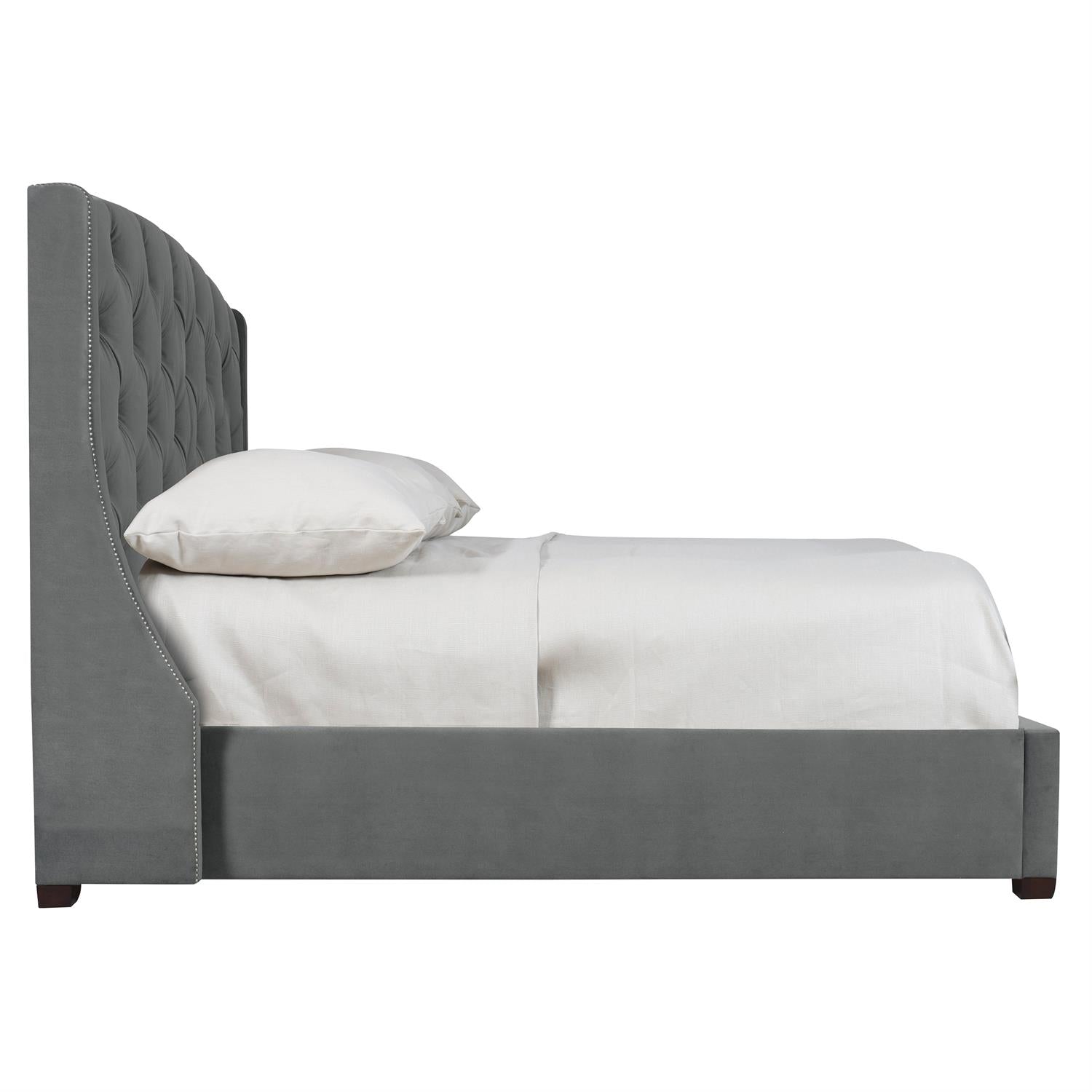 Bernhardt Jordan Fabric Shelter Bed Extended California King (64" H) — K1646