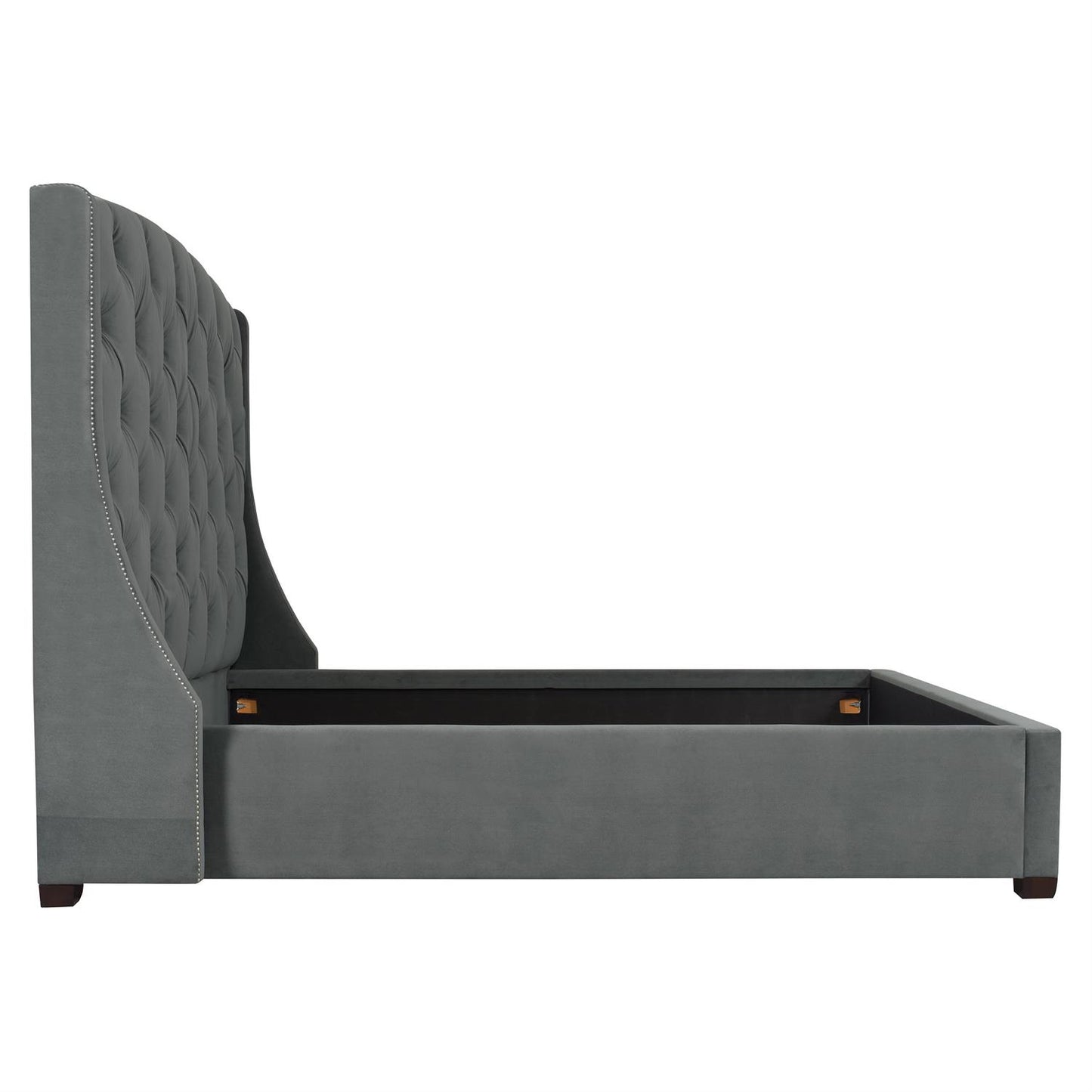 Bernhardt Jordan Fabric Shelter Bed Extended California King (64" H) — K1646