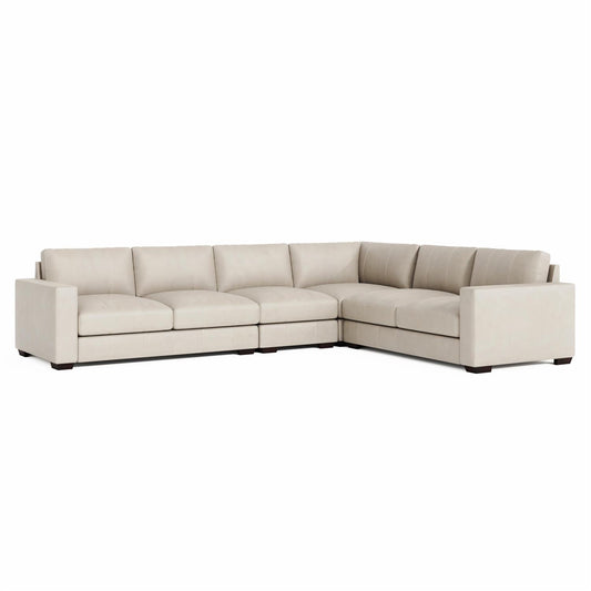 Bernhardt Dawkins Leather Sectional — K1669