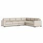Bernhardt Dawkins Leather Sectional — K1669