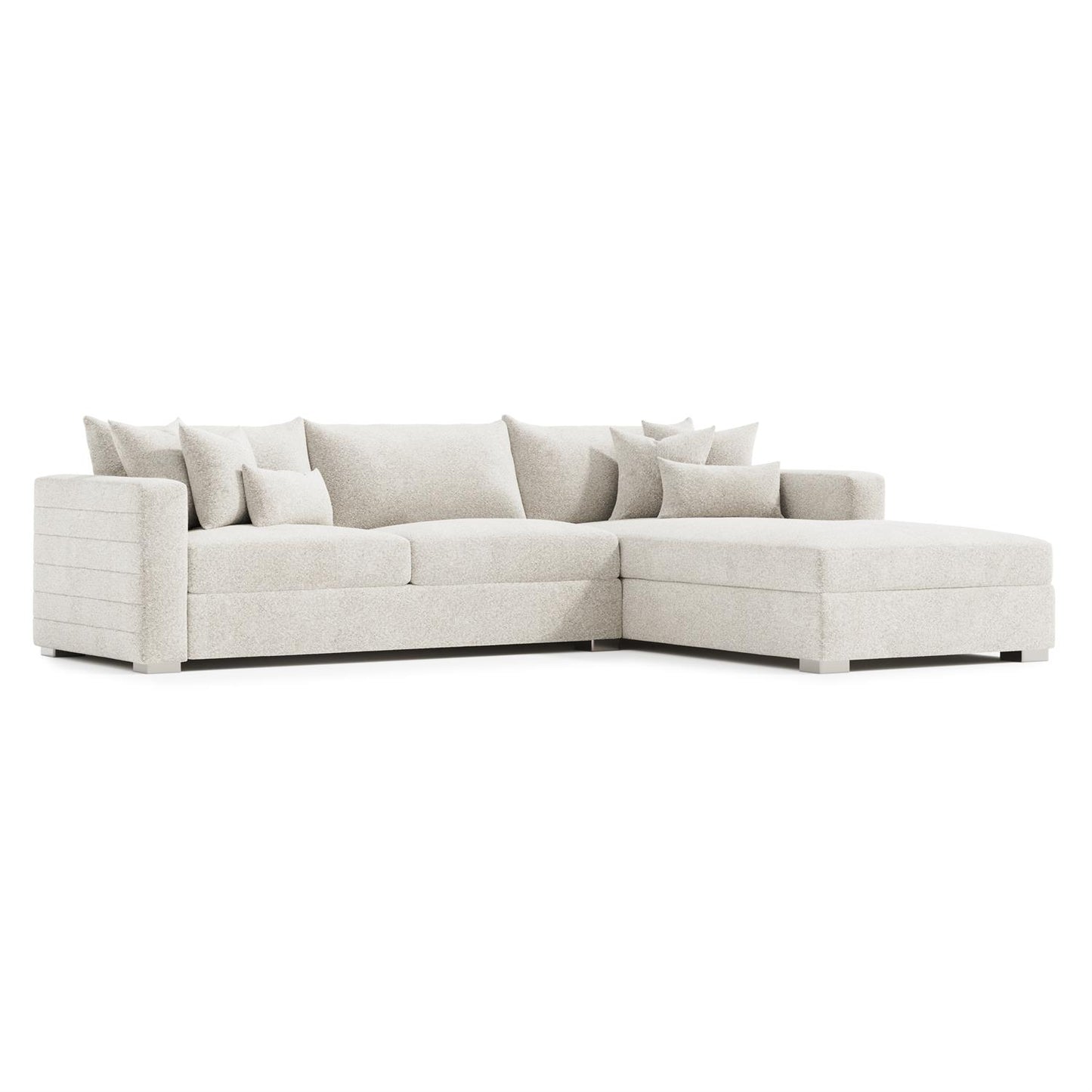 Bernhardt Helena Fabric Sectional Metal Foot — K1684