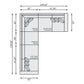 Bernhardt Nicolette Fabric Sectional — K1688