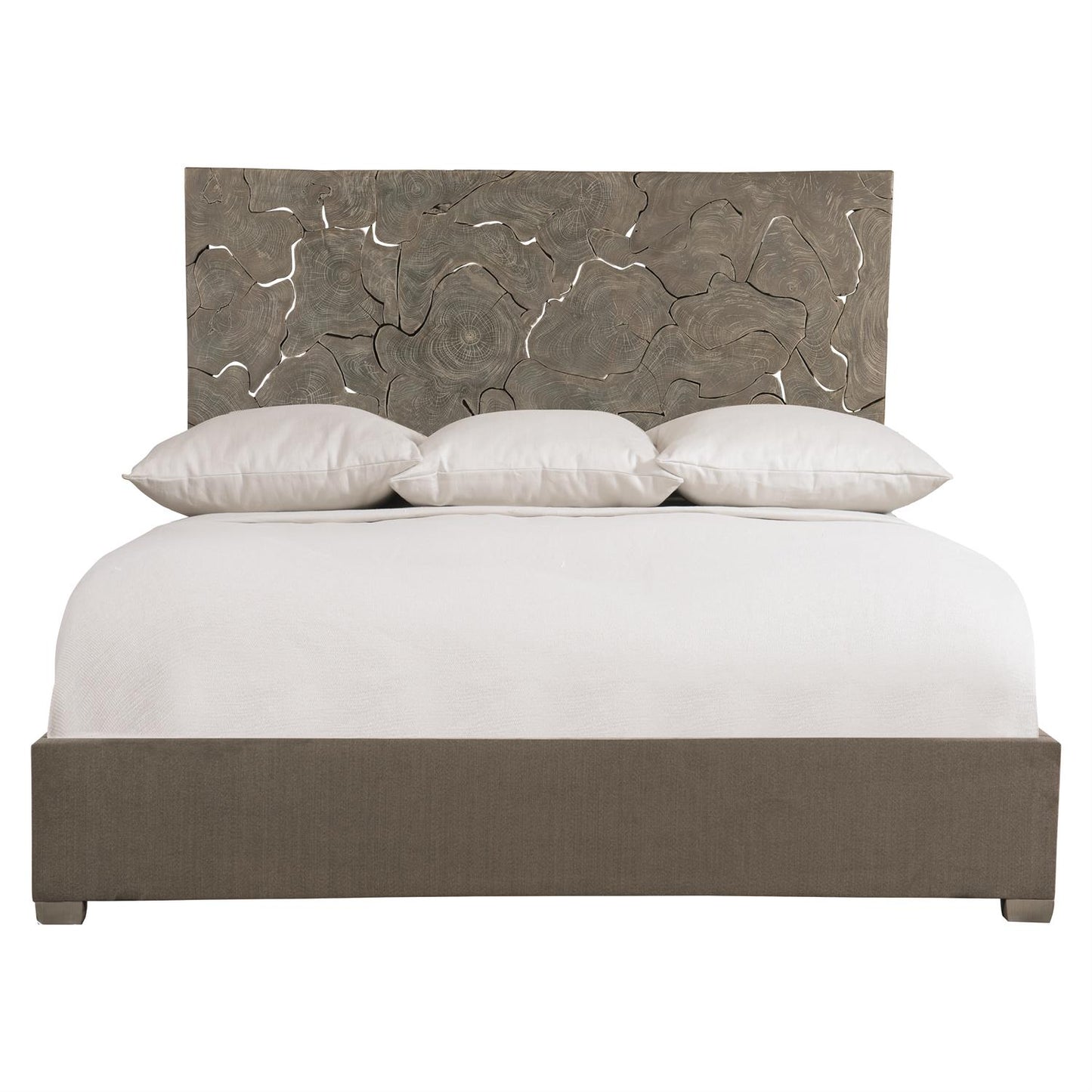 Bernhardt Calavaras Fabric Panel Bed King — K1780