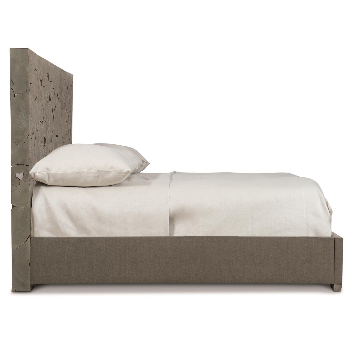 Bernhardt Calavaras Fabric Panel Bed King — K1780