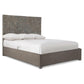 Bernhardt Calavaras Fabric Panel Bed King — K1780
