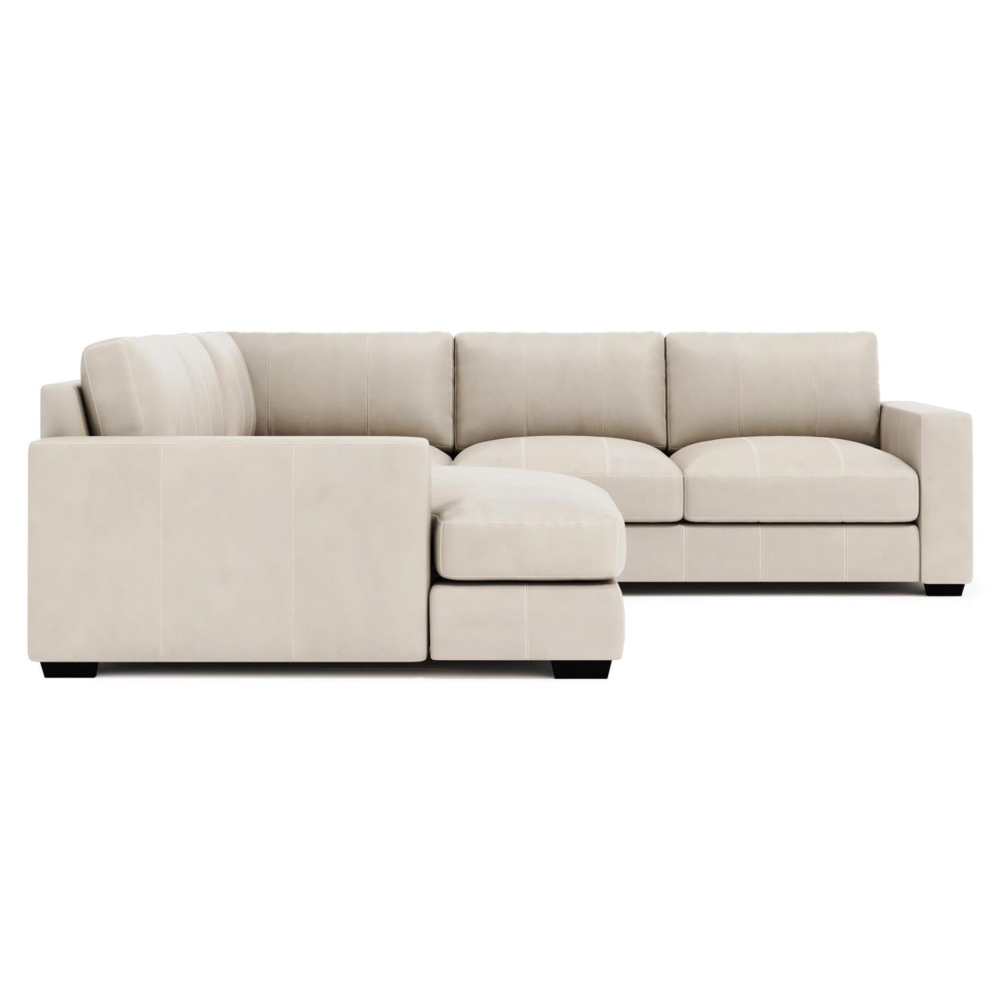 Bernhardt Dawkins Leather Sectional — K1783