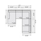 Bernhardt Dawkins Leather Sectional — K1783