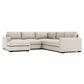 Bernhardt Dawkins Leather Sectional — K1783