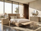 Bernhardt Kalo Fabric Panel Bed King — K1808