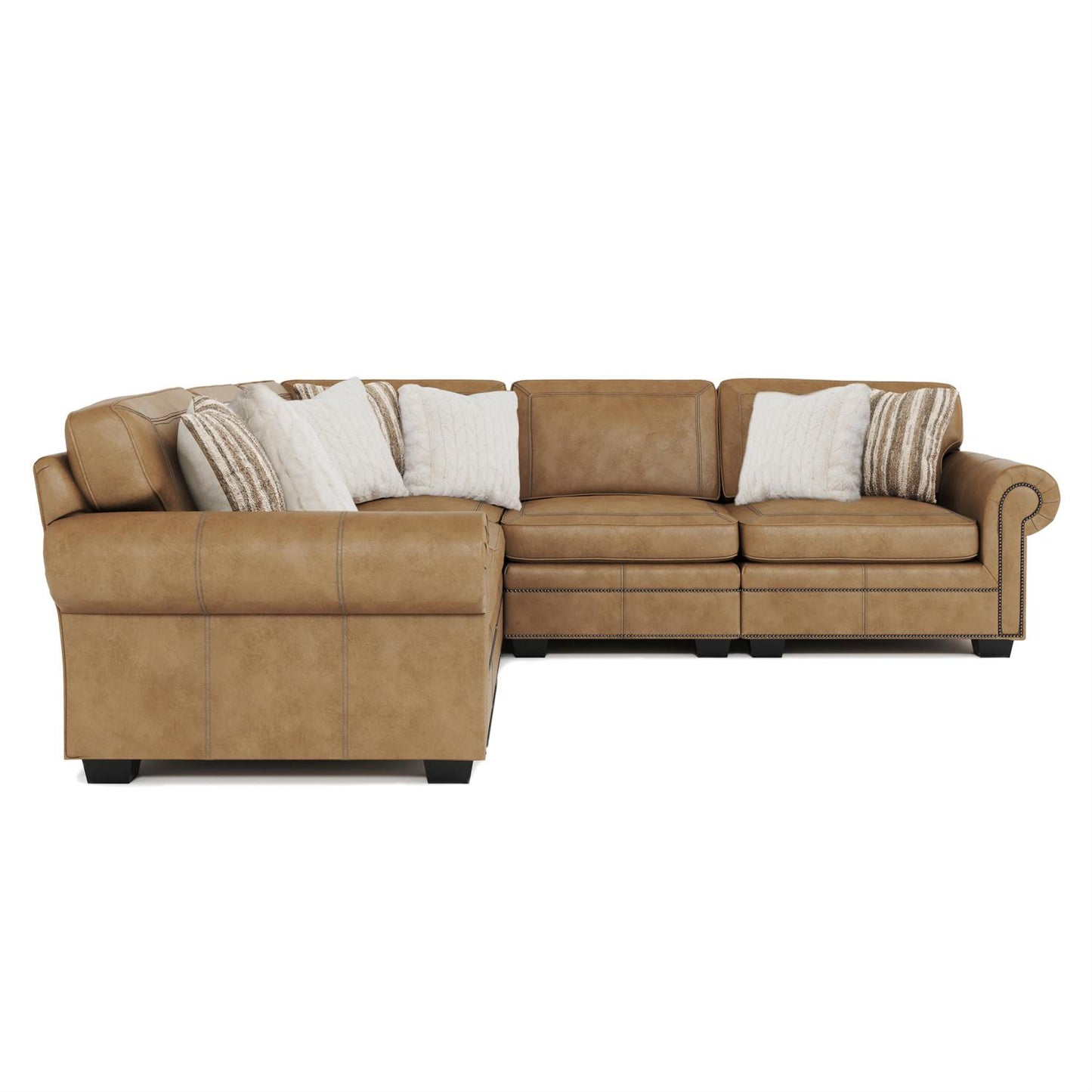 Bernhardt Grandview Leather Sectional — K1851