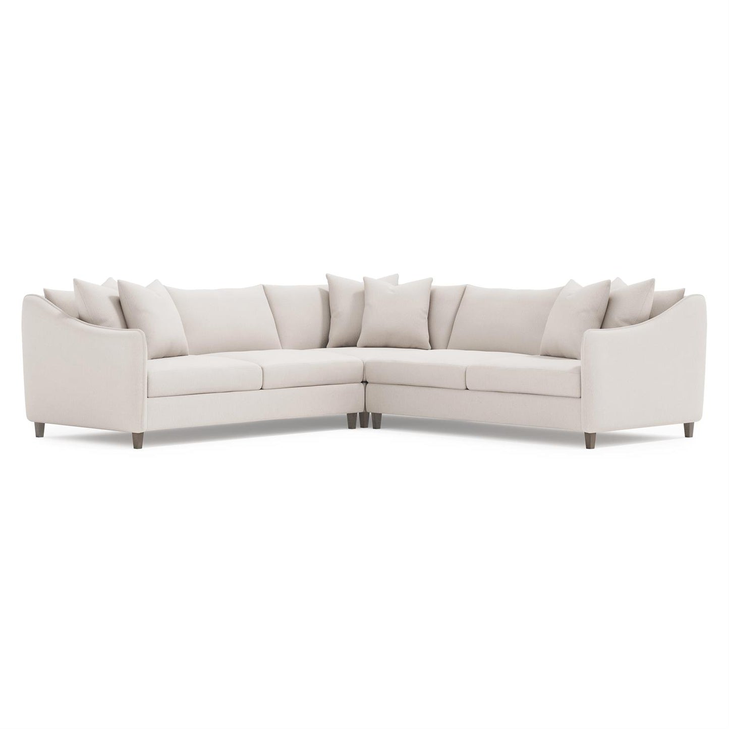 Bernhardt Joli Fabric Sectional — K1918