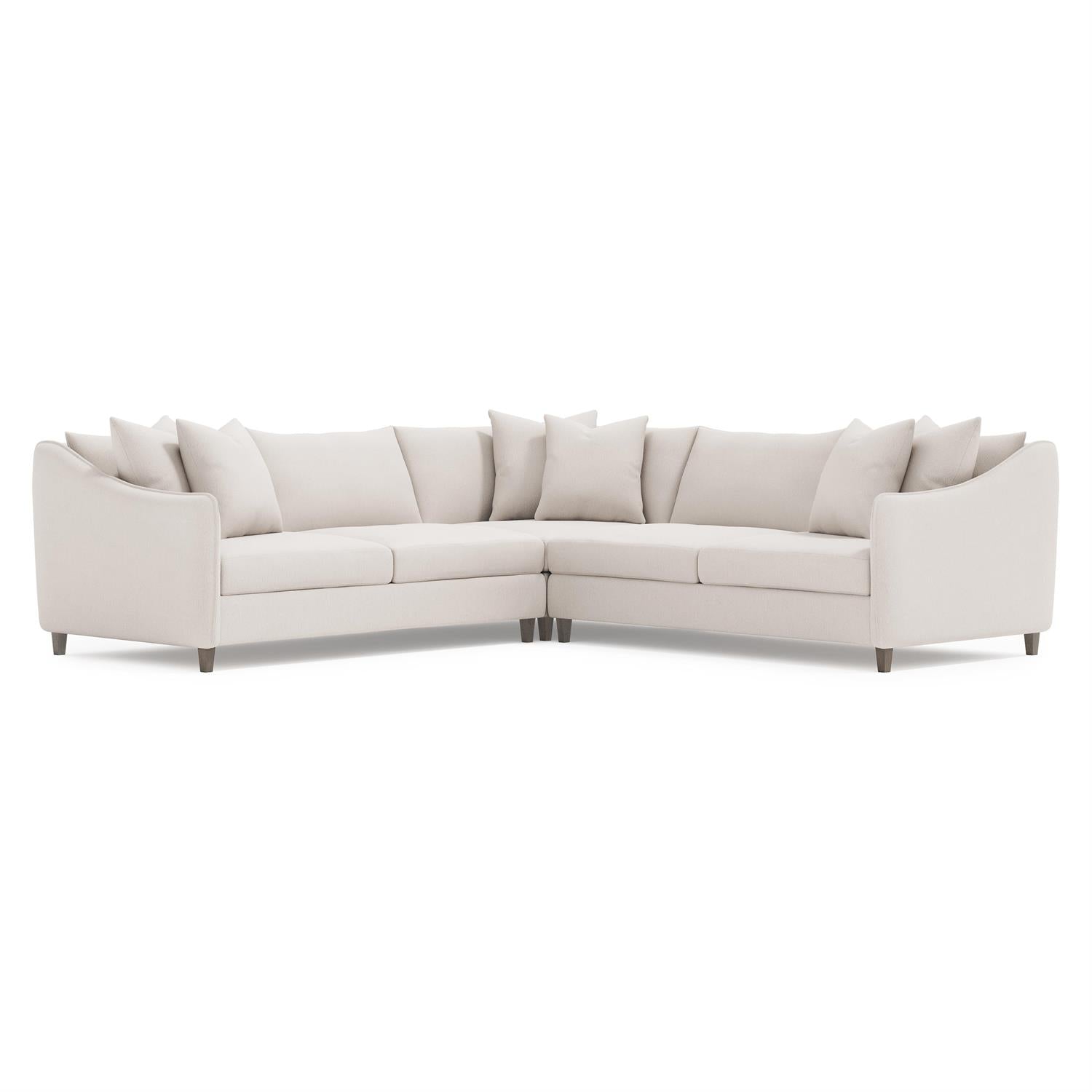 Bernhardt Joli Fabric Sectional — K1918