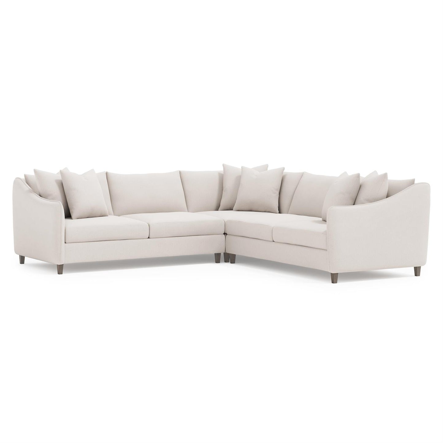 Bernhardt Joli Fabric Sectional — K1918