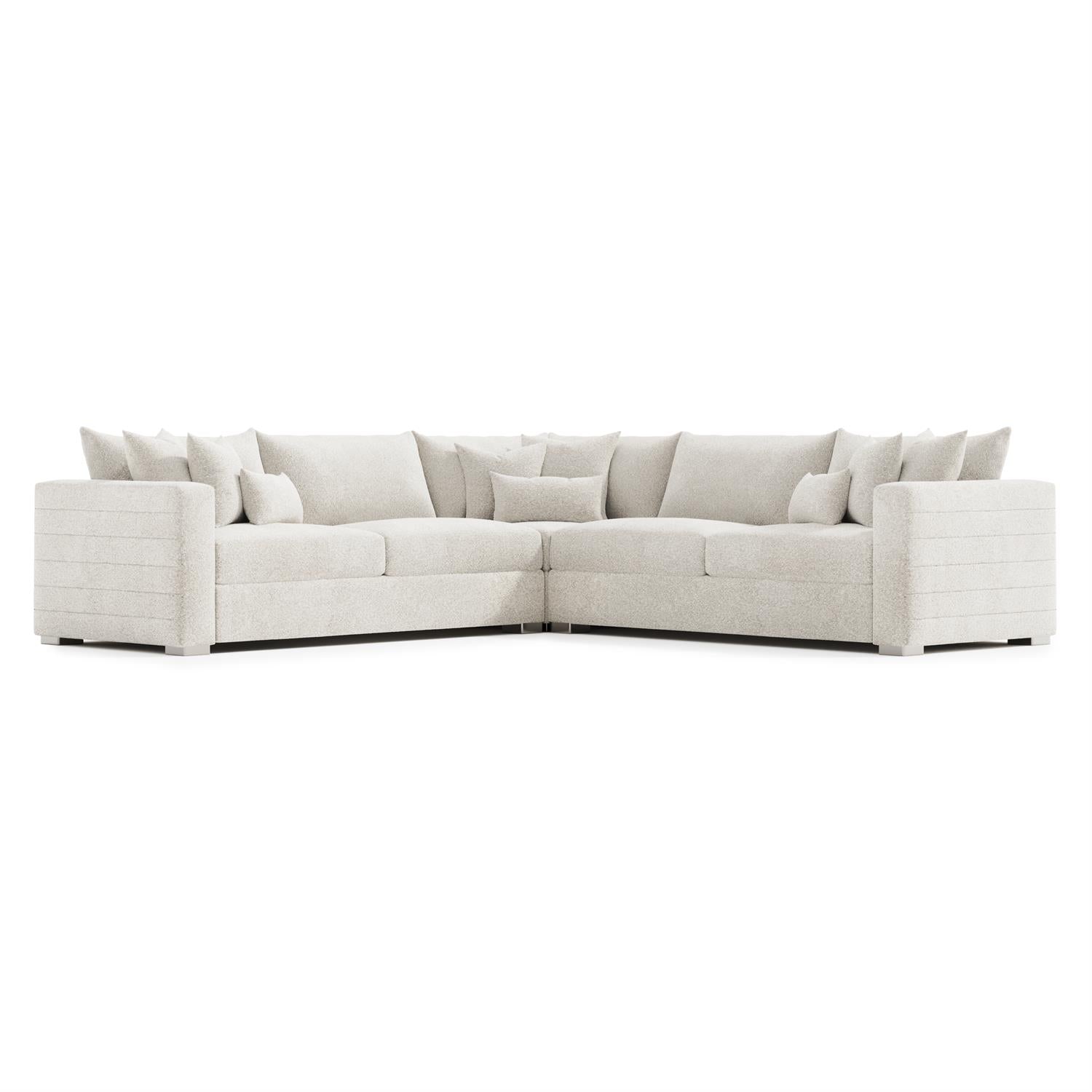 Bernhardt Helena Fabric Sectional Metal Foot — K1924