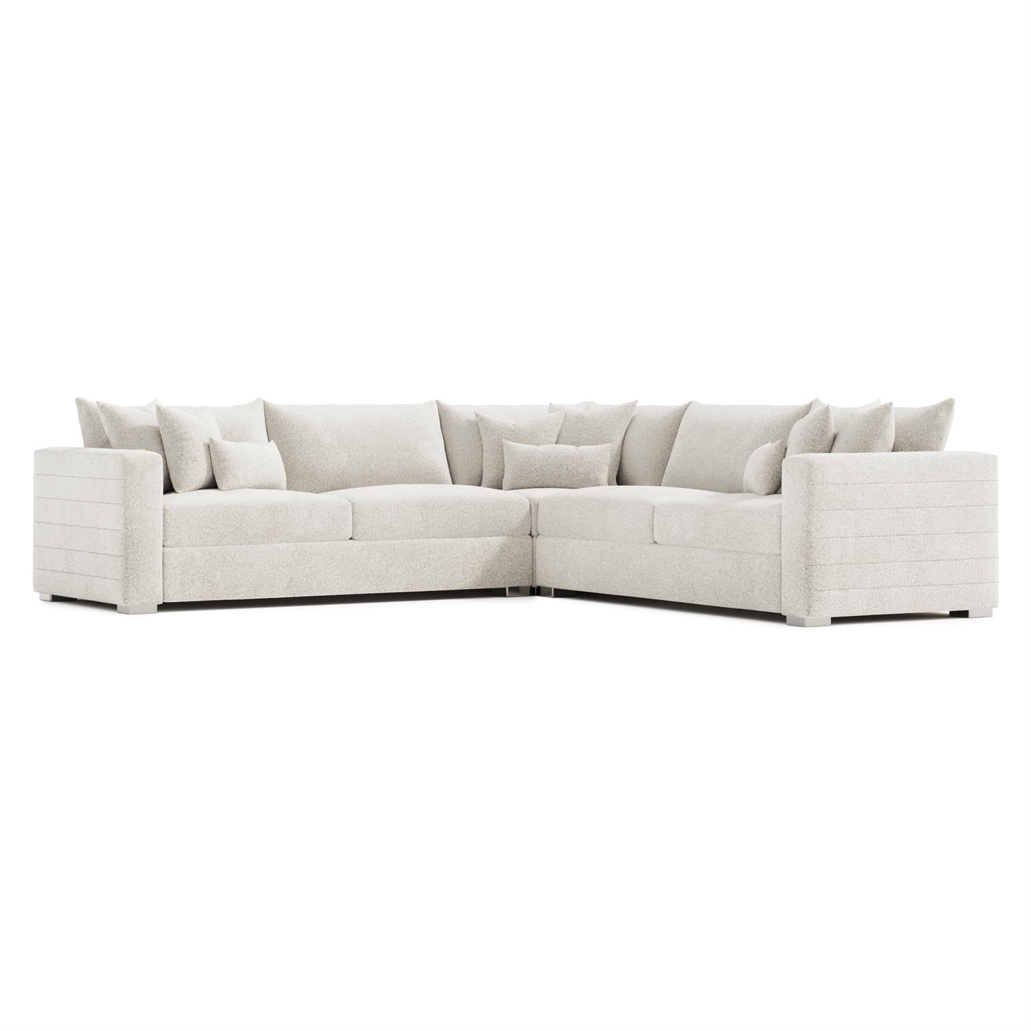 Bernhardt Helena Fabric Sectional Metal Foot — K1924