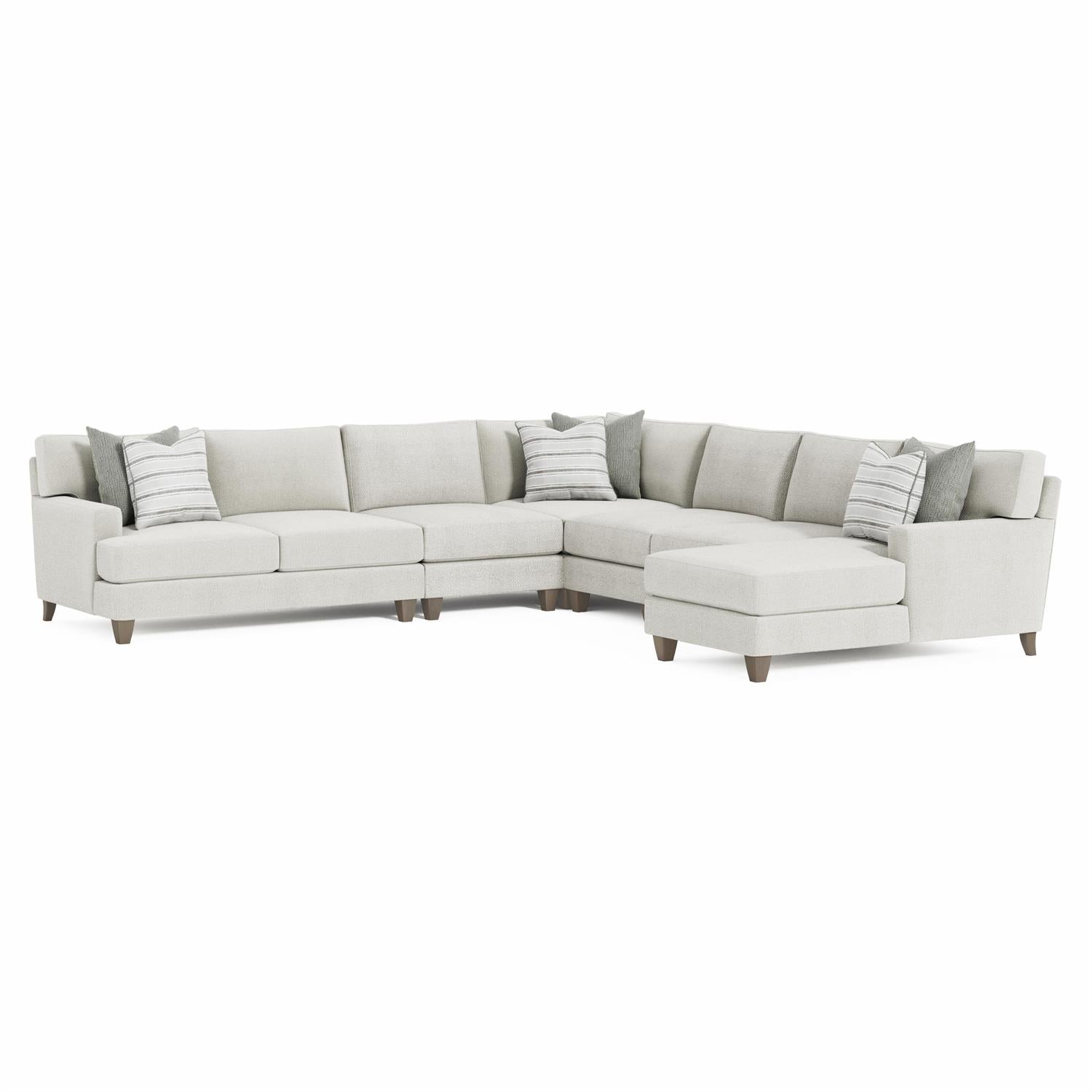 Bernhardt Mila Fabric Sectional — K1957