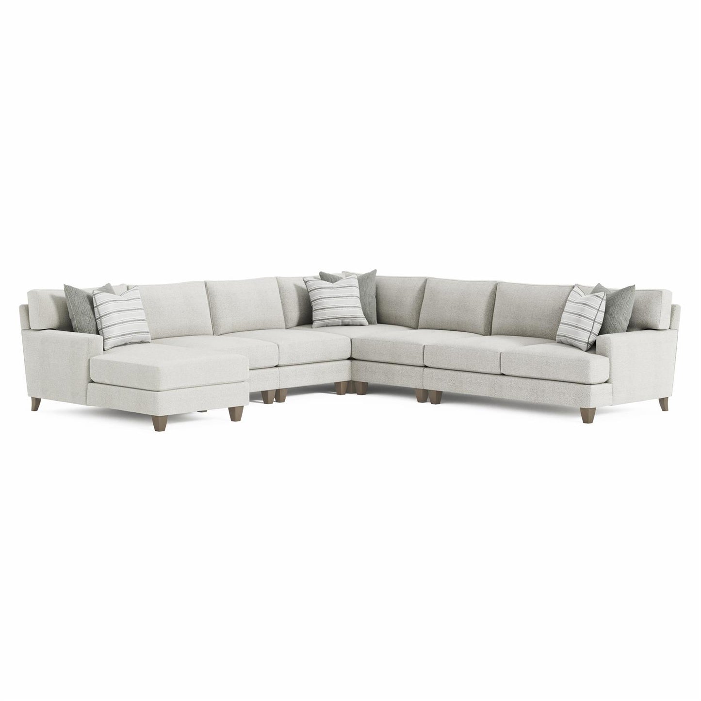 Bernhardt Mila Fabric Sectional — K1972