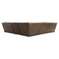 Bernhardt Ventura Leather Sectional — K1974