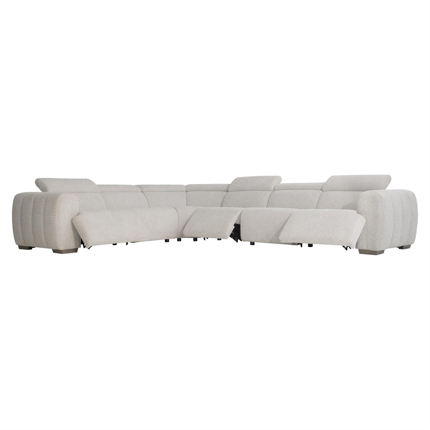 Bernhardt Aldo Fabric Power Motion Sectional — K1975