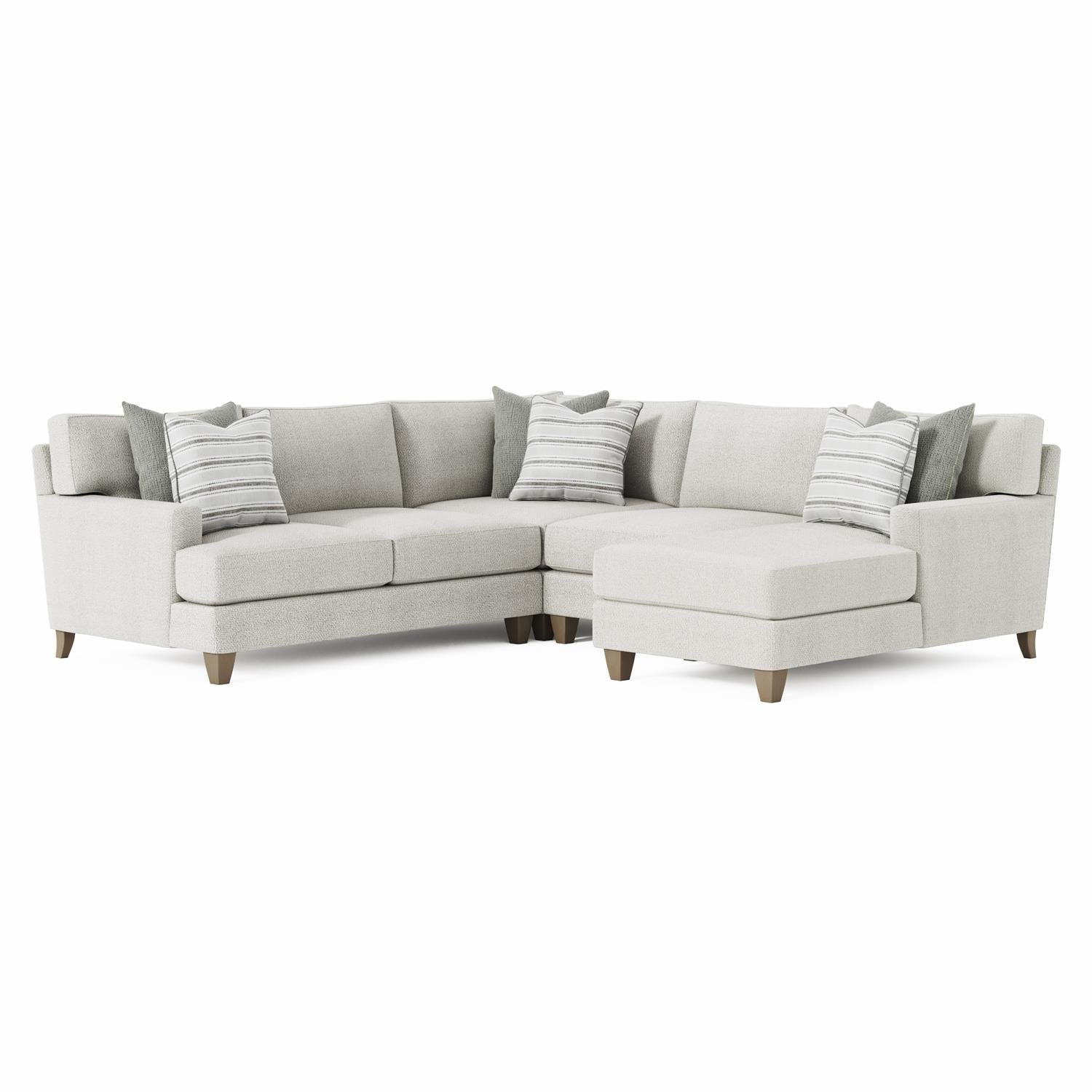Bernhardt Mila Fabric Sectional — K1979