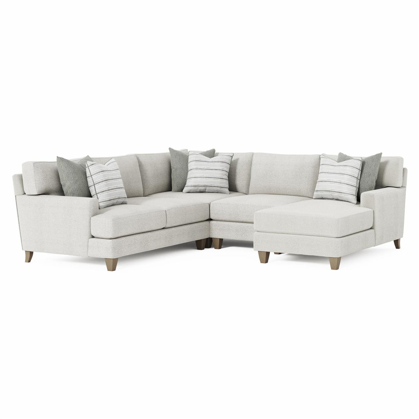 Bernhardt Mila Fabric Sectional — K1979